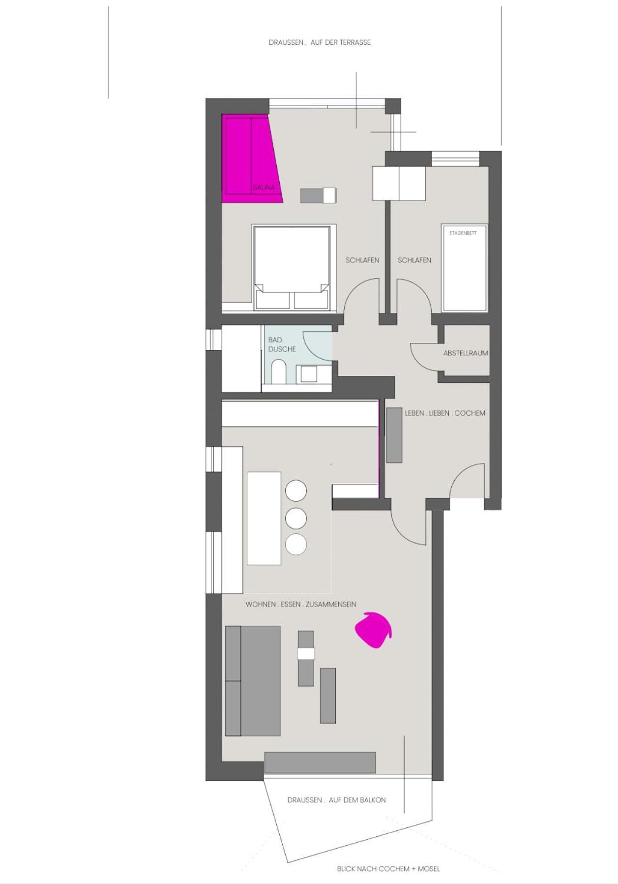 Moselfreude Apartment Cochem Luaran gambar